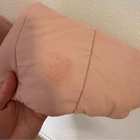 [The North Face] Women's Light Pink Puffer Jacket - Size Medium - Picture 6 of 6